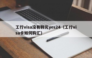 工行visa没有韩元yes24（工行visa卡如何购汇）