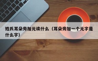 姓氏耳朵旁加元读什么（耳朵旁加一个元字是什么字）