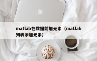 matlab在数据前加元素（matlab列表添加元素）