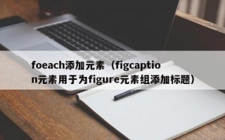 foeach添加元素（figcaption元素用于为figure元素组添加标题）