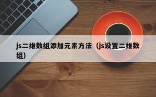 js二维数组添加元素方法（js设置二维数组）