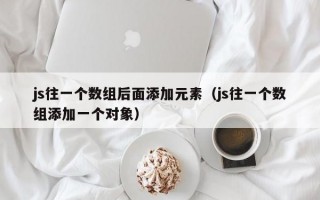 js往一个数组后面添加元素（js往一个数组添加一个对象）