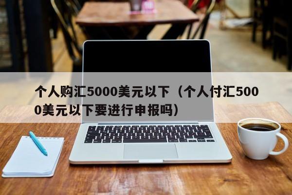 个人购汇5000美元以下（个人付汇5000美元以下要进行申报吗）