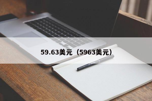 59.63美元（5963美元）