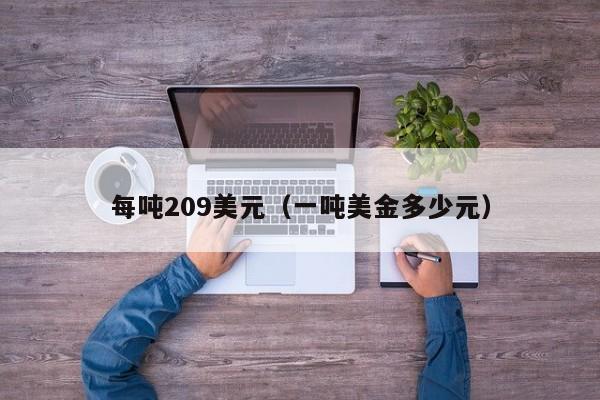 每吨209美元（一吨美金多少元）