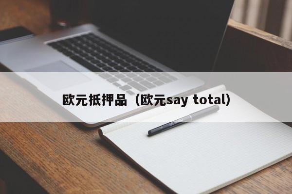 欧元抵押品（欧元say total）